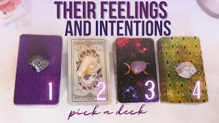 💕 What Are Their Feelings and Intentions? | ⭐PICK A CARD | Intuitive Detailed Tarot Reading