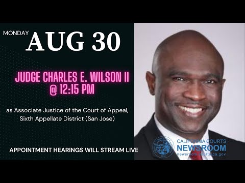 Justice Charles E. Wilson II, Sixth Appellate District