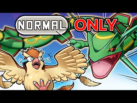 Can You Beat Pokerogue With Only Normal Pokemon?