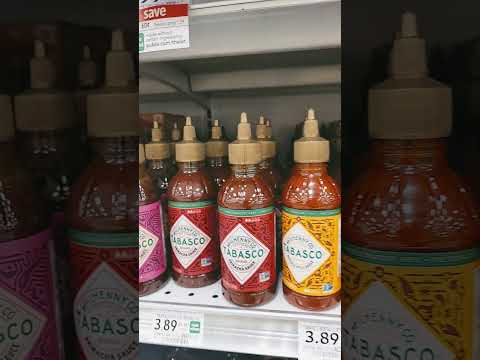 Hot sauces at Publix