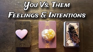 💜 You VS. Them | Feelings & Intentions 💜💫 Pick A Card Love Reading