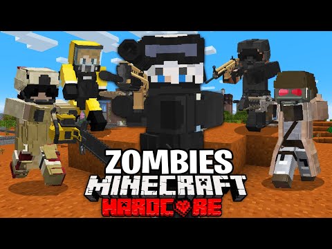 100 Players Simulate a ZOMBIE APOCALYPSE in Minecraft