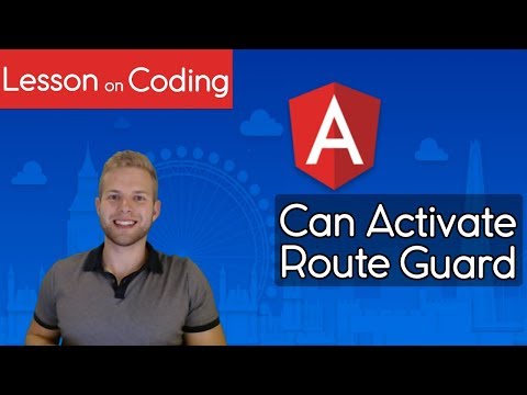 Can Activate Route Guard for User Authentication Angular