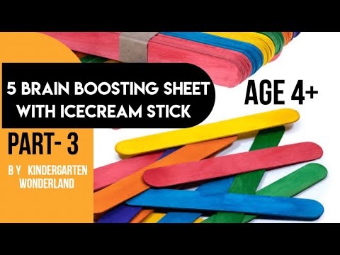 Part-3 Brain Boosting Fun Activities for Kids (Age 4+) | #brainboostingactivities #worksheets