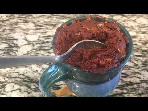 Fast & Easy Chocolate Mug Cake / 1 Minute In The Microwave / Chocolate Mug Cake / Easy Dessert