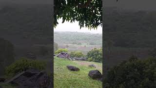 Heavy rain in the mountain #mountain #heavyrain #rain