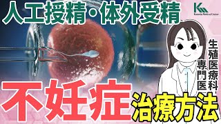 【不妊治療】体外受精や人工授精など不妊症の治療について生殖医療科の専門医が解説