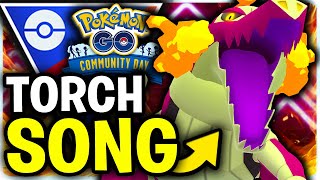 MUST HAVE! *NEW* TORCH SONG SKELEDIRGE is absolutely AMAZING in the Great League | GO BATTLE LEAGUE