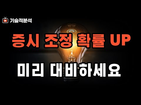 TQQQ SOXL 테슬라 미 증시 조정 확률 UP ｜오늘 이것만 확인하세요!