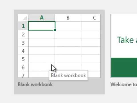 Creating a New Excel Document1