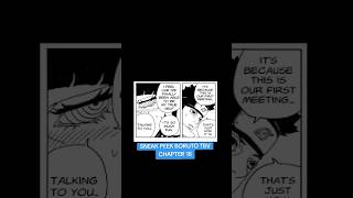 SNEAK PEEK BORUTO TBV CHAPTER 18 #borutotwobluevortex