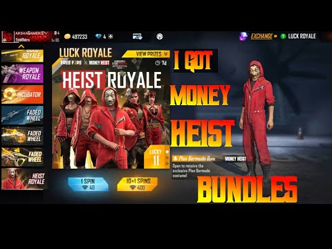 || HEIST ROYALE NEW EVENT FREE FIRE || FREE FIRE NEW EVENT || MONEY HEIST EVENT || #HARSHAGAMERYT