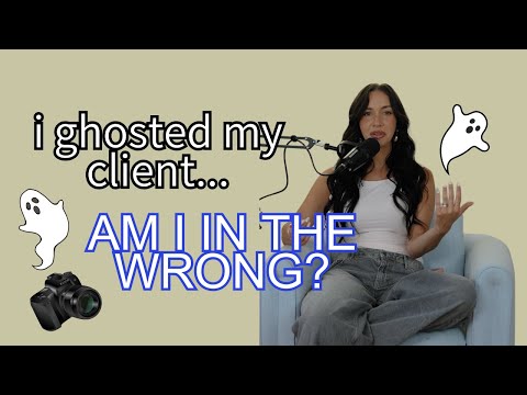 I lied to my client, am I in the wrong? photography edition