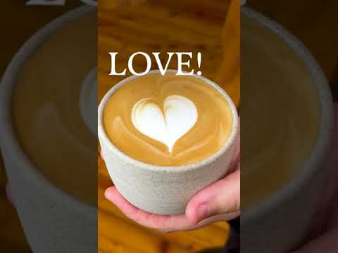 Start with a heart!  #coffeetiktok #barista #homecafe #coffeeart #latteart #espresso #coffee