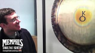 32'' Paiste Chiron Gong D#2 Unboxing at Memphis Gong Chamber