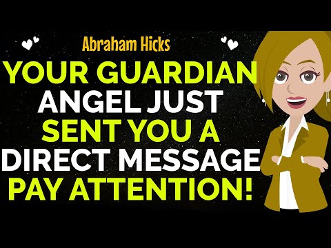 Your Guardian Angel Just Sent You A Direct Message Pay Close Attention !✨✅Abraham Hicks 2025