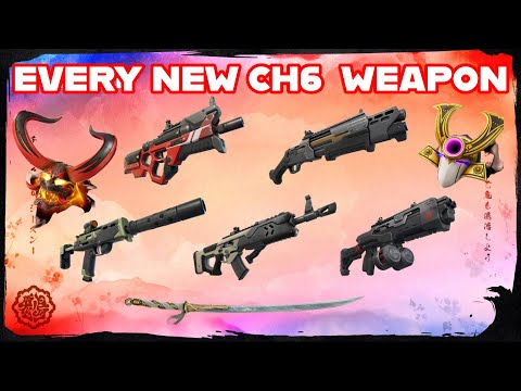 Ranking EVERY NEW CHAPTER 6 WEAPON In FORTNITE From WORST To BEST