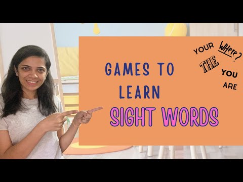 Sight Word/High Frequency Words Activities Games for Kindergarten | Fun Learning Activities for Kids