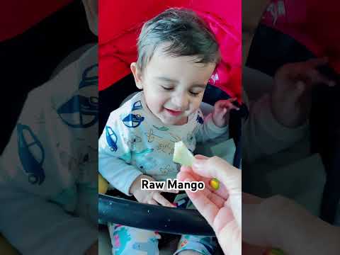 Eating Raw Mango 🥭 #shortvideo