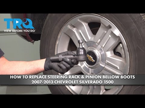 How to Replace Steering Rack & Pinion Bellow Boots 2007-2013 Chevrolet Silverado 1500