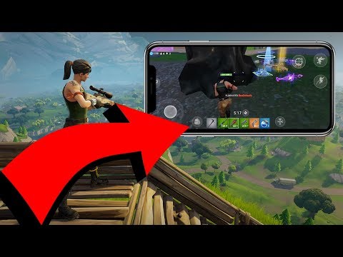 FORTNITE ON IPHONE! PLAY FORTNITE ANYWHERE! HOW TO PLAY FORTNITE ON IPHONE WITH CONTROLLER!