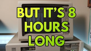 LGR IBM AT Soothing Sounds Video But It's An 8 Hours Video With Less Beeps For Sleeping Purposes