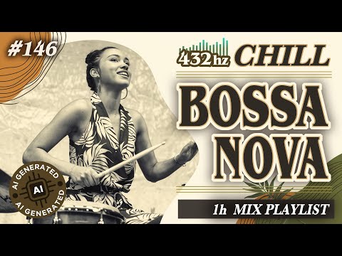 Chill Bossa Nova Music🌴 | Calming BGM of 432hz Serenity for Focus and Soothing🌟 #146