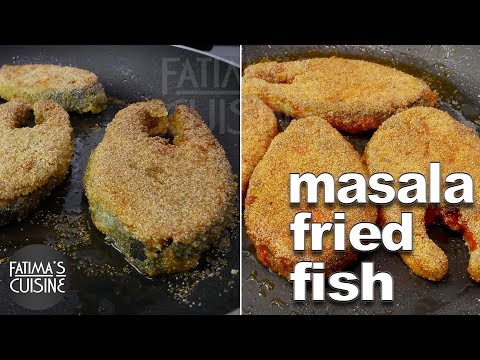 Masala Fried Fish Recipe | Surmai Fish Rava Fry Recipe | Fish Fry Recipe