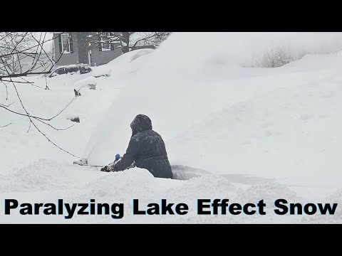 Paralyzing Lake Effect Snow Dumps 40+ Inches In Great Lakes Region - January 2025 Planetary Parade