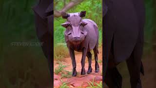 african animals of AI #movie #africa #Origami art#ai #aigc