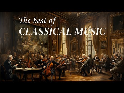 Famous masterpieces of classical music: Beethoven, Mozart, Bach, Vivaldi...