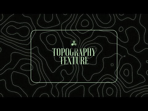 Topography Texture Backgroud - Davinci Resolve 18 Tutorial