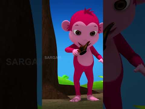 বাঁদর ও ভূত | Part 4 | Kids Animation Story Bangla | Monkey & Ghost | Bandor O Bhoot #shorts #monkey