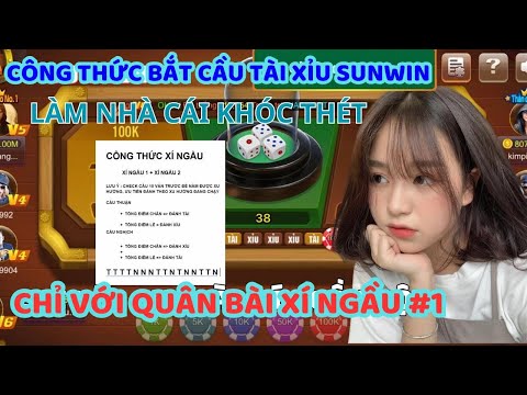 sunwin - công thức bắt cầu tài xỉu sunwin - bắt cầu xí ngầu #1 xác xuất 96%