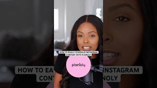 How to easily schedule instagram content with planoly #instagramtools #instagramtips