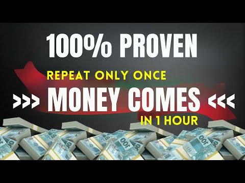 100% PROVEN - REPEAT THIS ONCE AND THE MONEY WILL APPEAR FAST