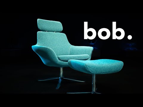 This lounge chair is called Bob (no, seriously). Bob is AWESOME