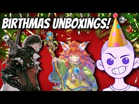 Birthmas Unboxings 2023! (Pt 1) | Nintendo Switch & PS5!