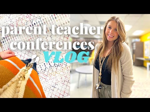 A WEEK IN MY LIFE | how I plan and prepare for parent teacher conferences + how they went!