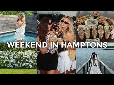 WEEKEND IN THE HAMPTONS: shopping, swimming, private chef & palm tree fest!✨