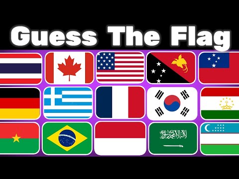 GUESS THE FLAG Quiz | Guess The Country 😎🏁