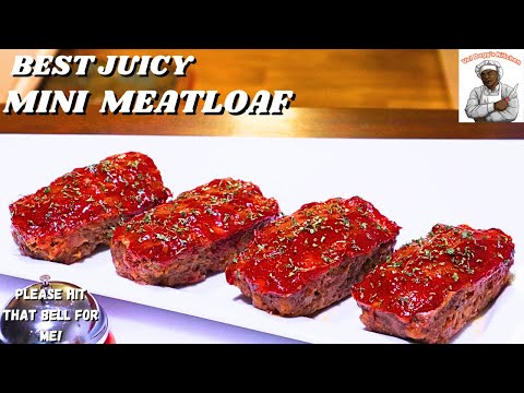 BEST MINI MEATLOAF | HOW TO MAKE JUICY MINI MEATLOAF AT HOME VIDEO RECIPE