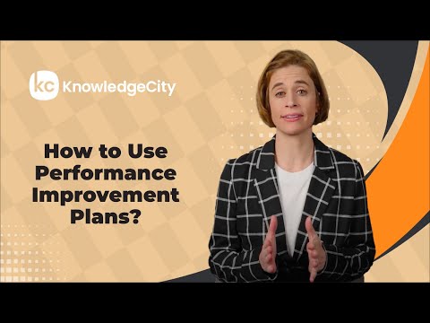 How to Use Performance Improvement Plans? | KnowledgeCity