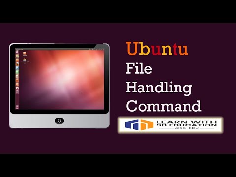 FYBSC-CS LINUX Operating System Practical 3B || Linux file handling commands || UBUNTU Linux ||