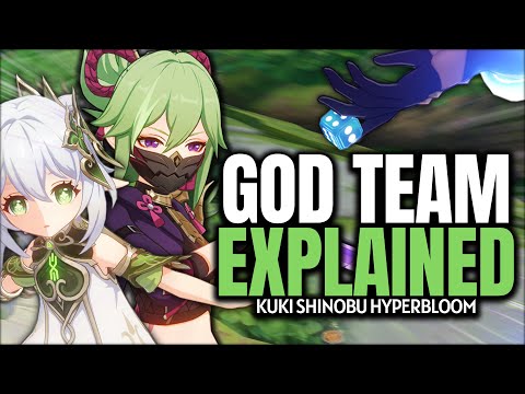 why Kuki Shinobu hyperbloom teams are AMAZING! | Genshin Impact 5.1