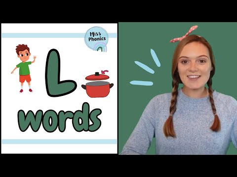 Learn to Blend 'l' Words | 'l' Sound | Phonics Blending Practice for Kids | British Teacher