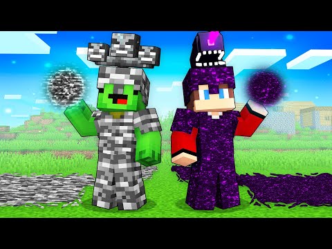 Mikey WITHER STORM King vs JJ ENDER STORM Armor Survival Battle in Minecraft (Maizen)