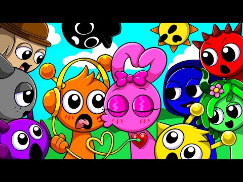 Incredibox Sprunki - Sinner Edition But With OREN x PINKI Kiss ! | Incredibox Sprunki Animation