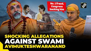 “Fraud, Congress backing him” Shocking allegations made against Avimukteshwaranand by Govindananda