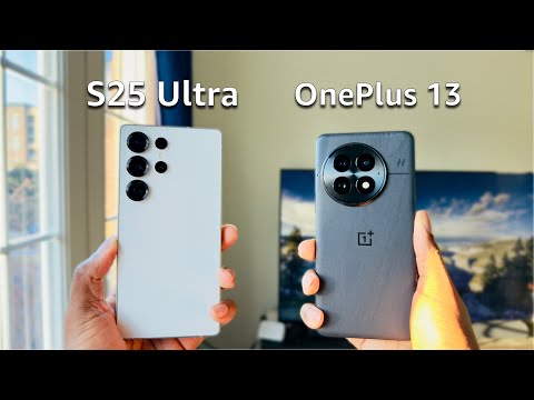 Quick Video Comparison...Galaxy S25 Ultra vs OnePlus 13